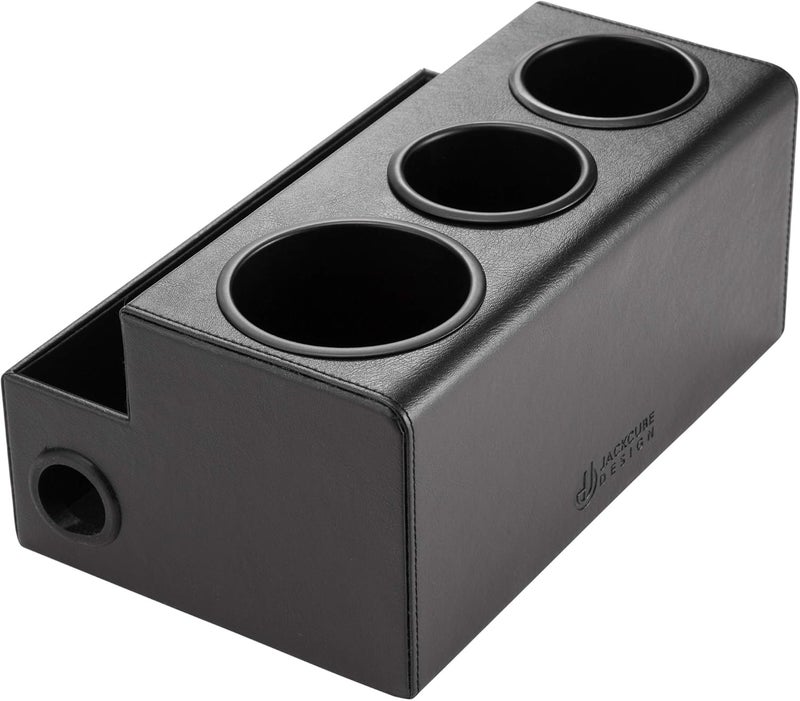 J JACKCUBE DESIGN JackCubeDesign Hair Dryer Holder Hair Styling Product Care Tool Organizer Bath Supplies Accessories Tray Stand Storage Bathroom Vanity Countertop with 3 Holes(Black) – :MK154C - Image 5