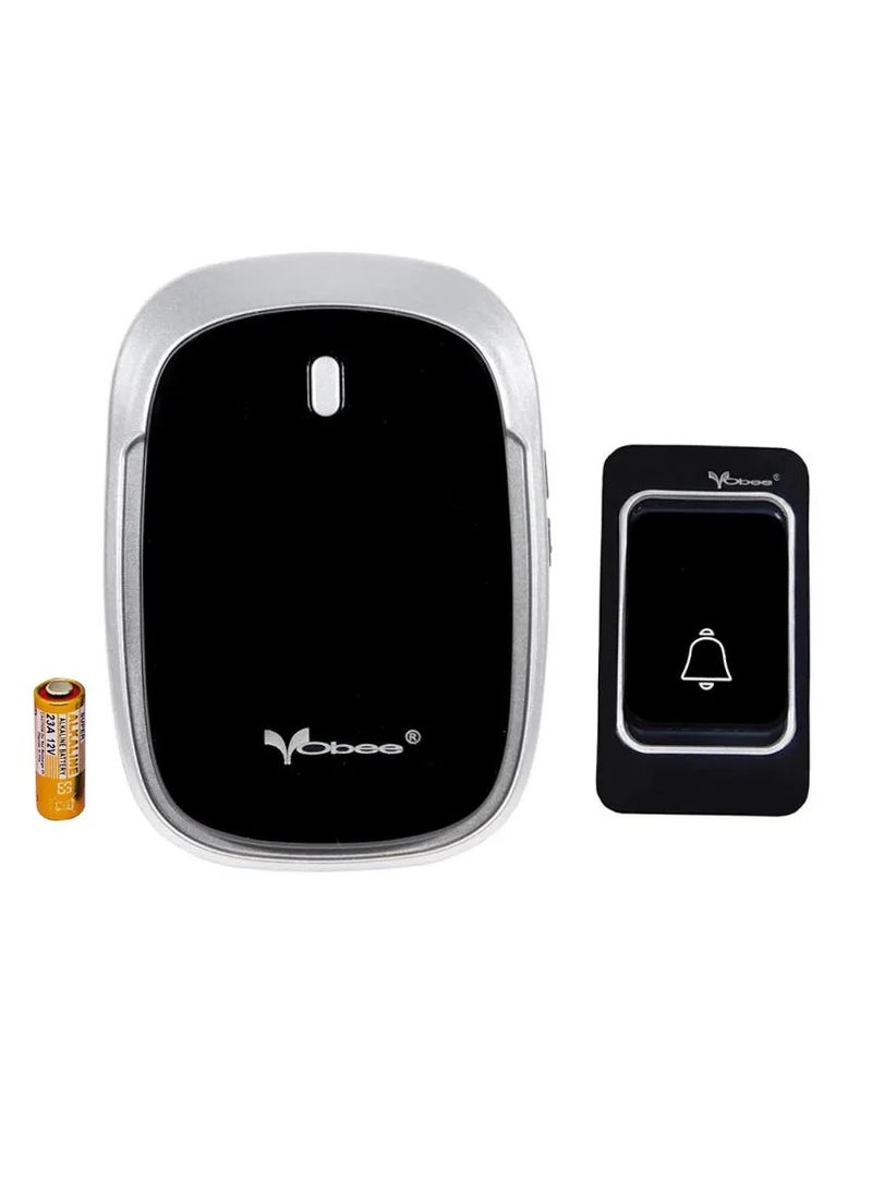 Wireless Door Bell - 32 Songs - VOBEE JK02-AC (Black) - Image 1