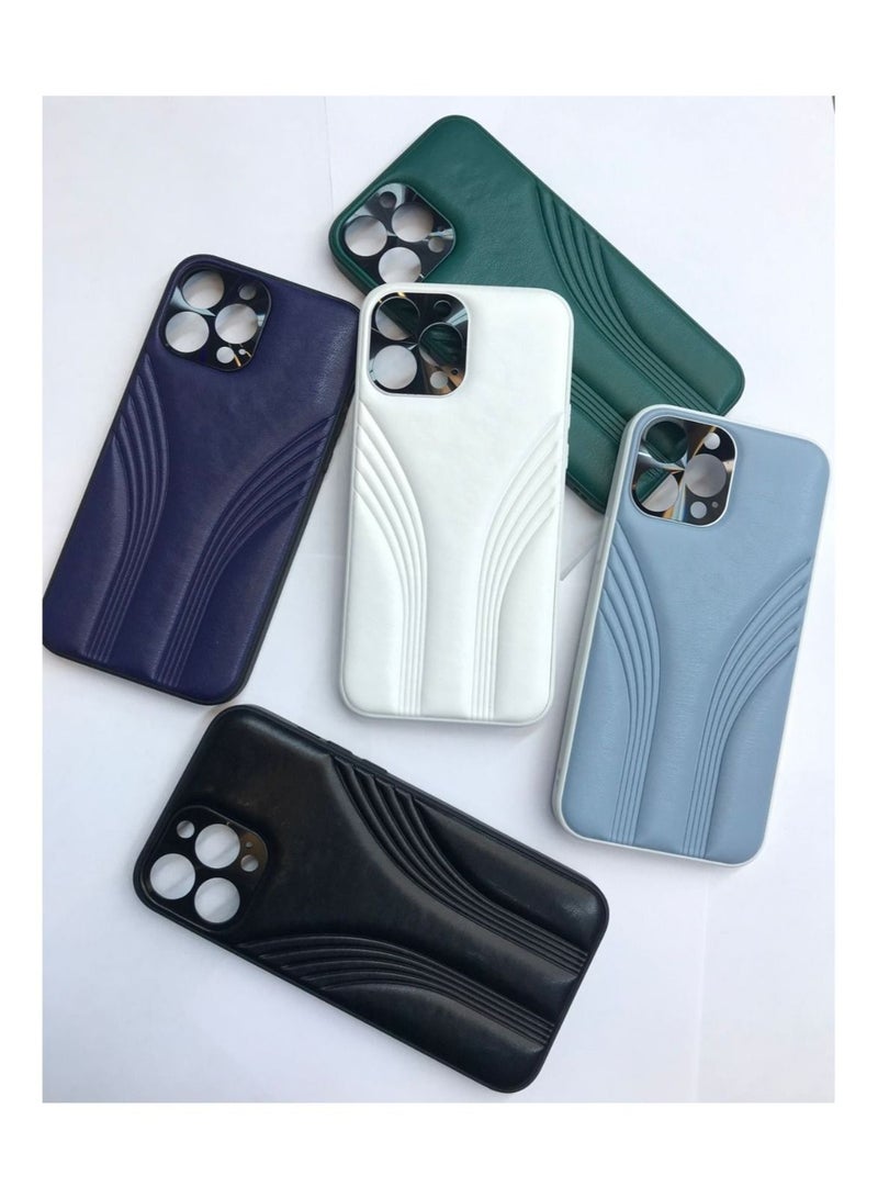 Kozlov IPhone 13 Pro Max Hard Silicone Back Cover Dark Blue Colour