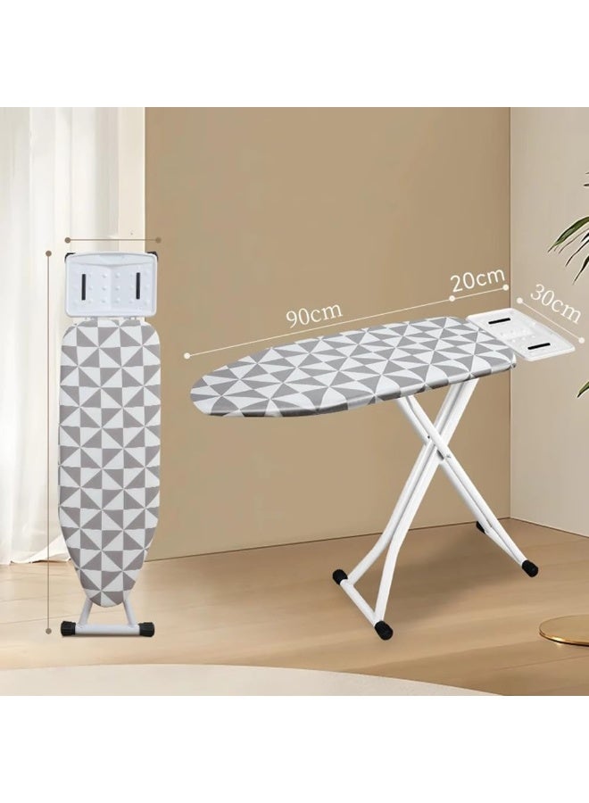Arabest Foldable Home Ironing Board, Floor-Standing Professional Ironing Board, Lightweight and Portable Ironing Board, Compact Ironing Board That Can Be Placed - Image 3