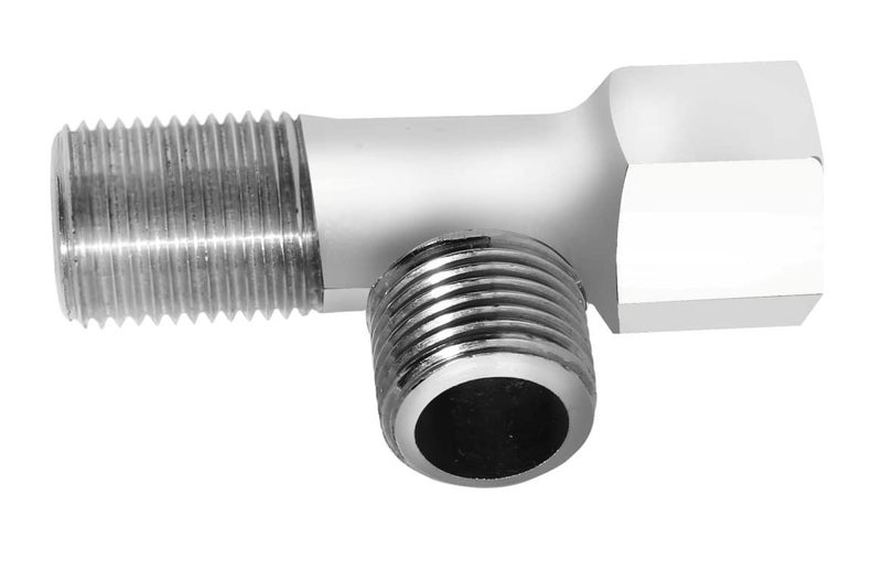 KINIK Chrome Plated Brass Tee Fitting Coupling with Male and Female Thread Connector Adapter (1/2 Inch) – Durable T-Type Pipe Connector for Water, Plumbing, and Industrial Applications - Image 5