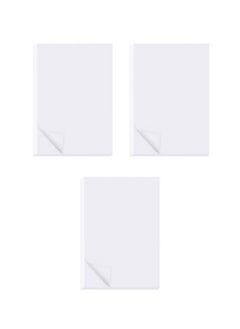 3 Pcs 100 Sheets Blank Notepad