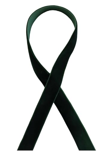 Abbaoww 11 Yards Vintage Forest Green Velvet Ribbon 5/8 Inch Wide for Wedding Christmas Tree Wreath Decor Gift Wrapping Floral Bouquets DIY Projects - Image 3