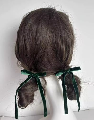 Abbaoww 11 Yards Vintage Forest Green Velvet Ribbon 5/8 Inch Wide for Wedding Christmas Tree Wreath Decor Gift Wrapping Floral Bouquets DIY Projects - Image 5