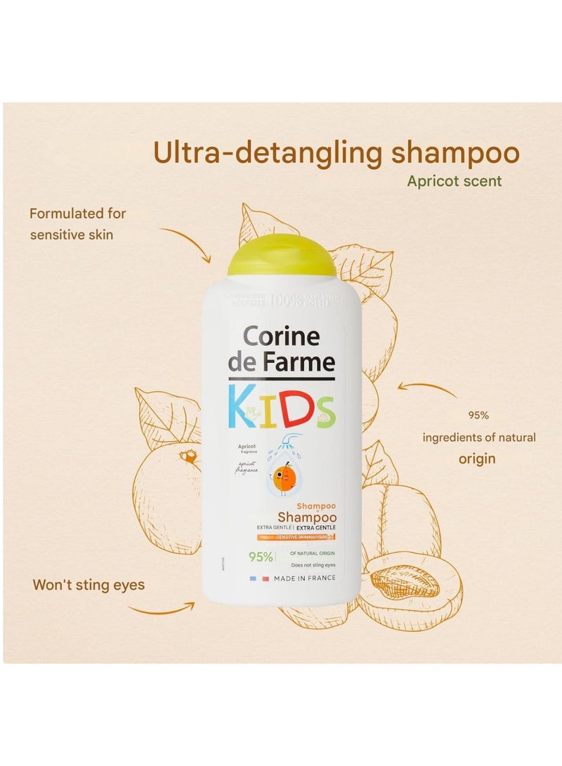 كورين دي فارم شامبو برائحة المشمش للأطفال 300 مل - Image 2