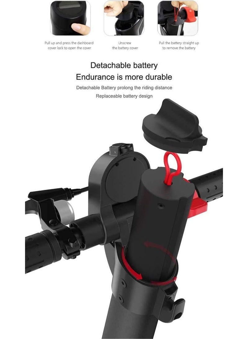 بونكا سكوتر كهربائية قابلة للطي والفرملة من بونكا - Image 2