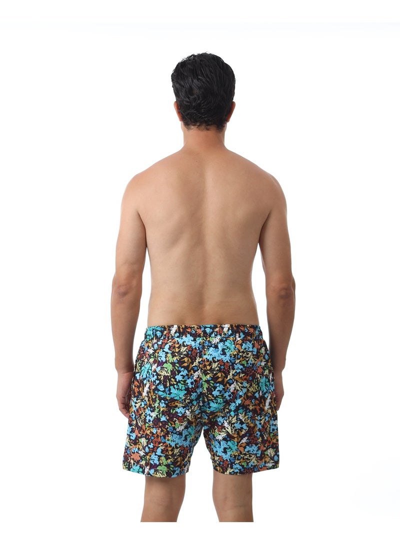 ATUM Aquatic Bloom Black Swim Short - Image 2