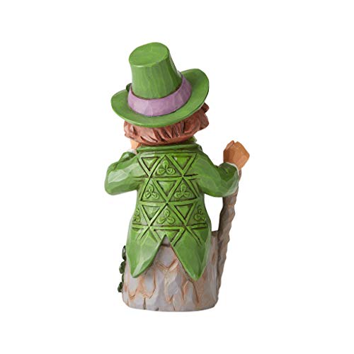 Enesco Jim Shore Heartwood Creek Leprechaun Pint Sized Figurine 55 Inch Multicolor - Image 3