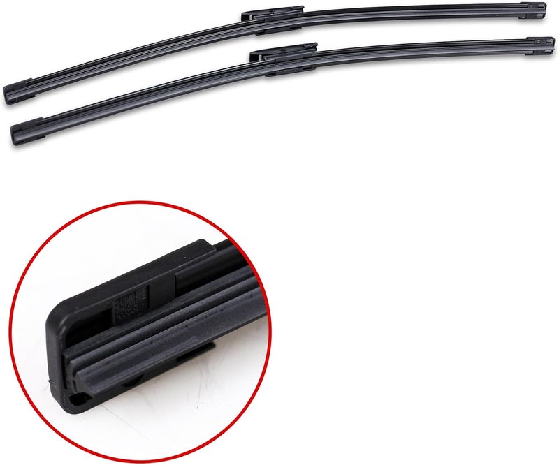 Bosch Wiper Blade Aerotwin A424S - Set of Front Wiper Blades (600mm/550mm) for Left-Hand Drive Vehicles - Image 4