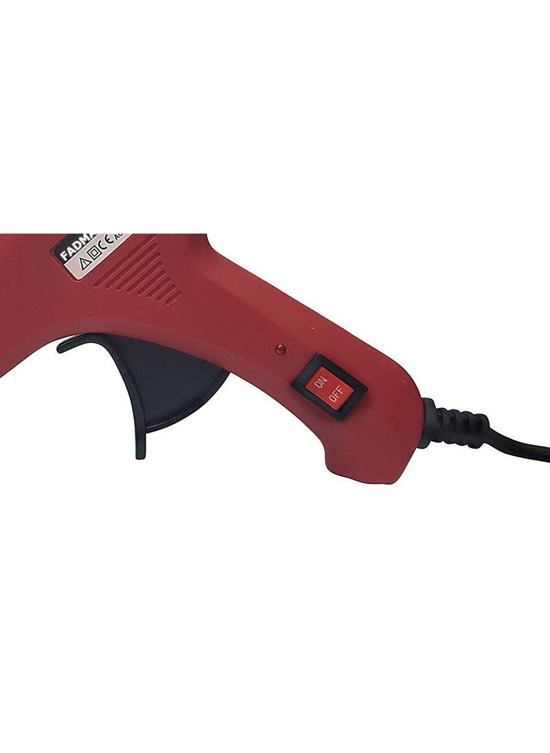 Fadman FADMAN 7 MM HOT Adhesive 6 Glue Sticks with RED 20 WATT Mini HOT Glue Gun for DIY Craft Work ON Off Switch Button Indicator  - Image 3