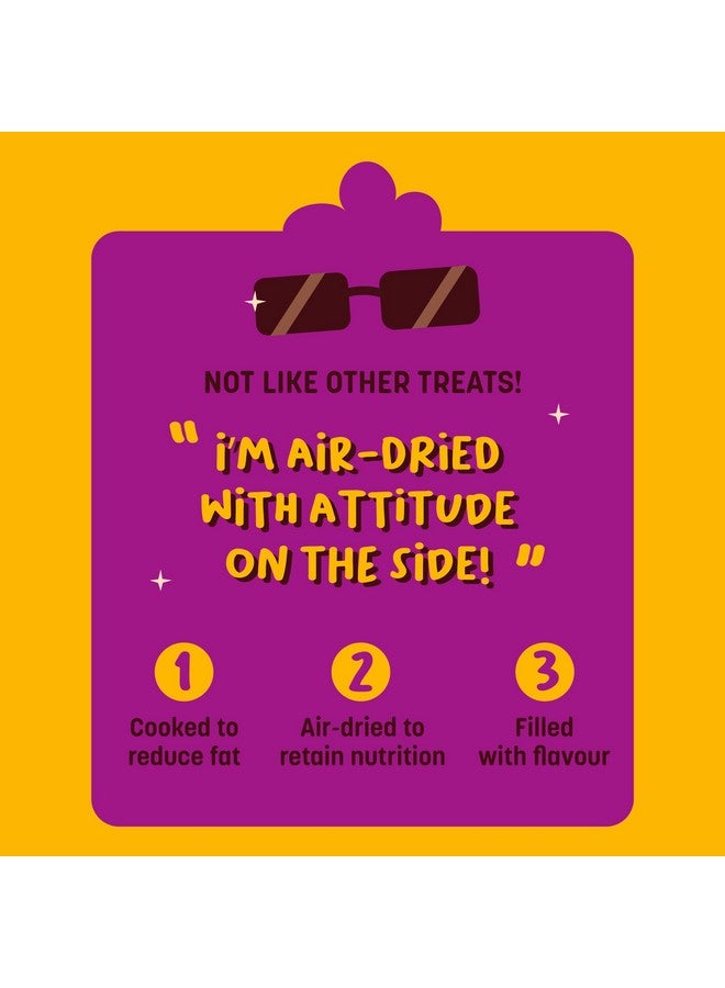 Heads Up For Tails HUFT Sassy Sausage Dog Treats with Real Chicken Air-Dried (BBQ) - 100g | Healthy Snacks for Puppies & Adult Dogs | Training Treats for Small Dogs & Puppies | Pet Treats - Image 5