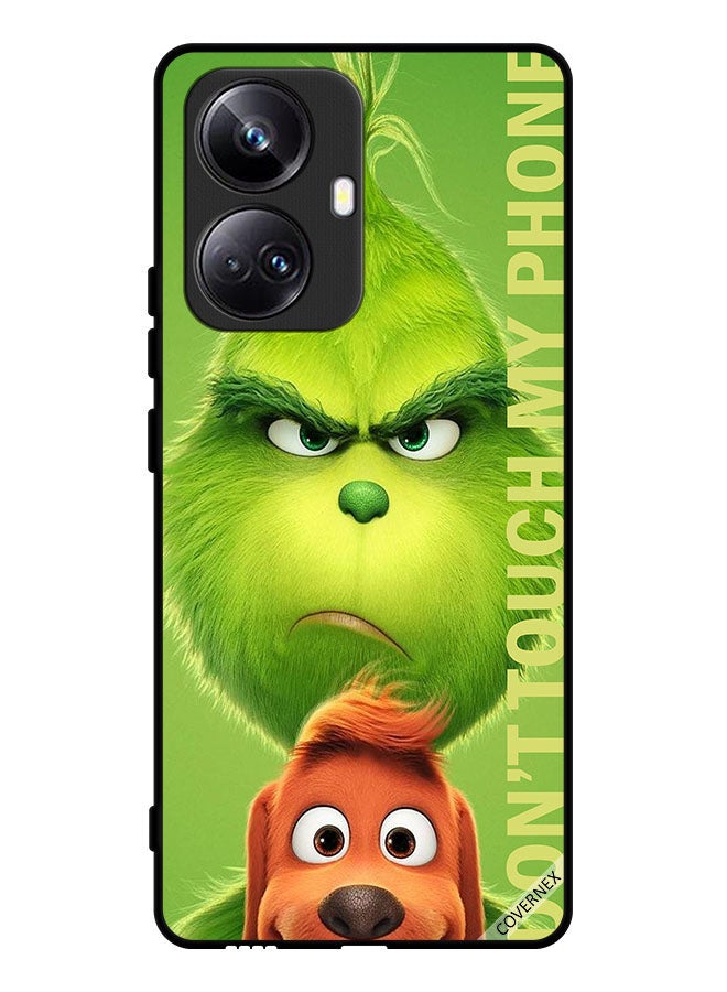 Covernex Protective Case Cover For Realme 10 Pro Plus Don't Touch My Phone Angry - Image 1