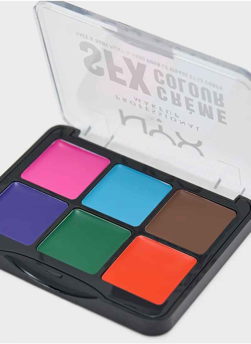 NYX PROFESSIONAL MAKEUP Sfx Paint Palettes Secondary