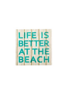 Restaurantware Restaurantware-13 Inch Paper Luncheon Napkins, 500 The Beach Design Printed Napkins - 3-Ply, Textured Edges, Assorted Colors Paper Decorated Napkins, Soft And Strong, For Parties Or Catering Events  - Image 1