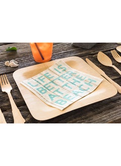 Restaurantware Restaurantware-13 Inch Paper Luncheon Napkins, 500 The Beach Design Printed Napkins - 3-Ply, Textured Edges, Assorted Colors Paper Decorated Napkins, Soft And Strong, For Parties Or Catering Events  - Image 5