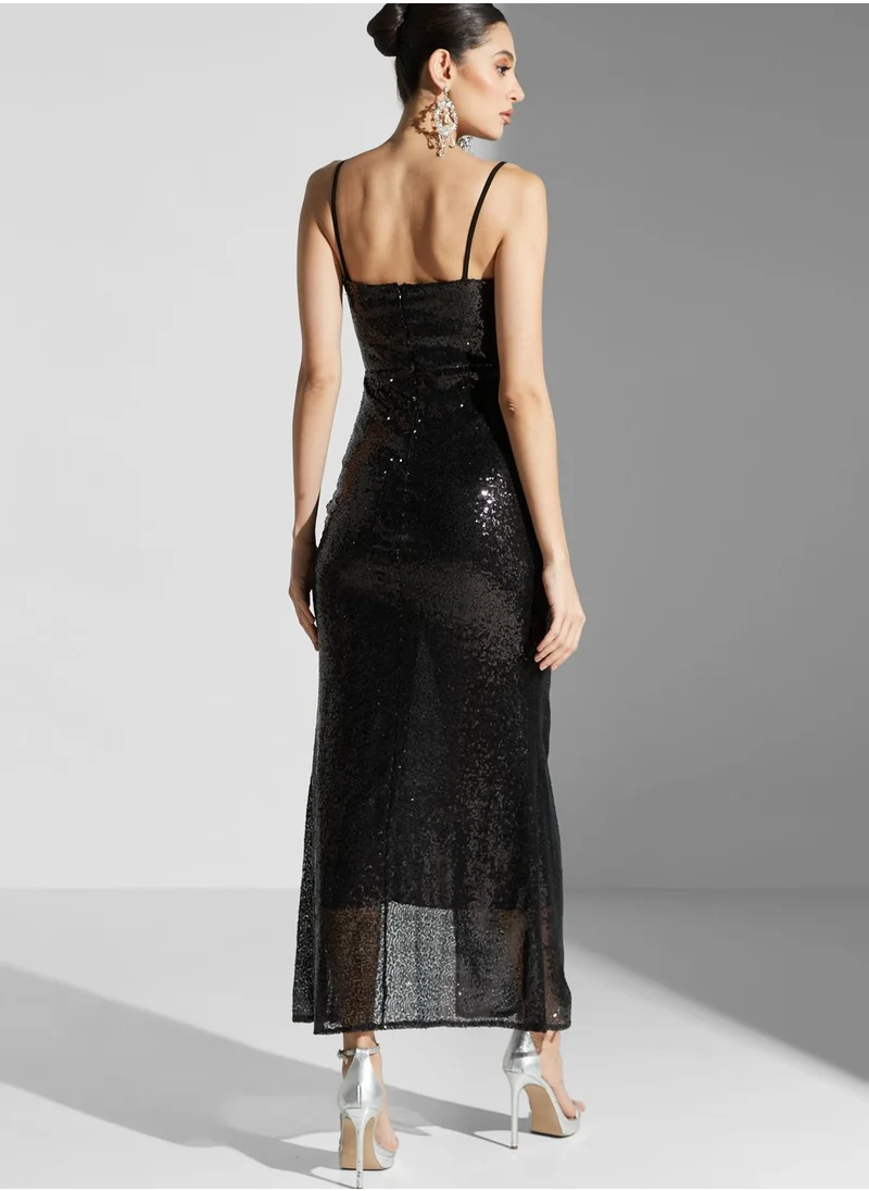 Ella Limited Edition Shimmer Strap Dress