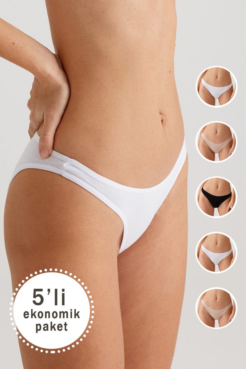 pierre cardin 2055 Basic Brief 5 Pack Panties  - Image 1