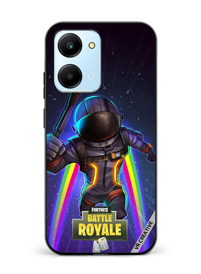 VR CREATIVE Protective Case Cover For Honor Play7T Fortnite Space Bomber Design Multicolour - Image 1