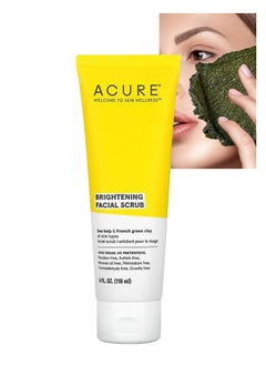 Acure Brightening Facial Scrub 118ml  - Image 1