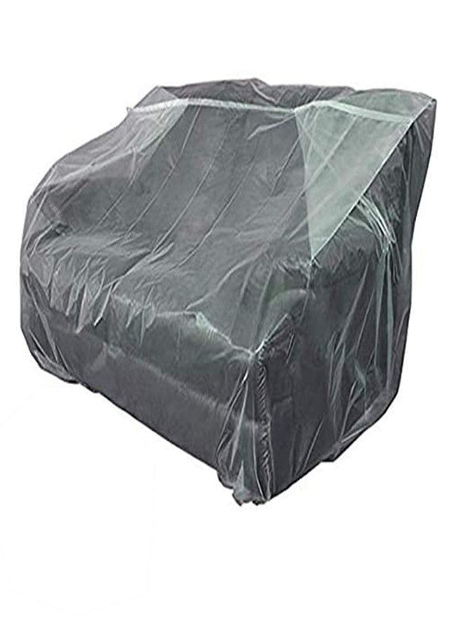 STARTWO Furniture Cover Plastic Couch Cover Heavy Duty Water Resistant Thick Clear | Sofa Slipover for Moving and Long Term Storage 42”(Width) x 92”(Depth) x 42"(Height) - Image 1