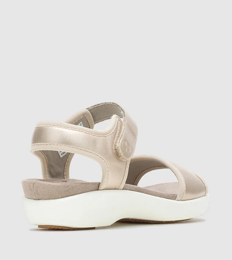Hush Puppies  Hush Puppies Women's Champagne Sandals for Women | Best Price UAE