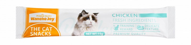 Wancho Cat Treats with Chicken, 15 g - Image 1