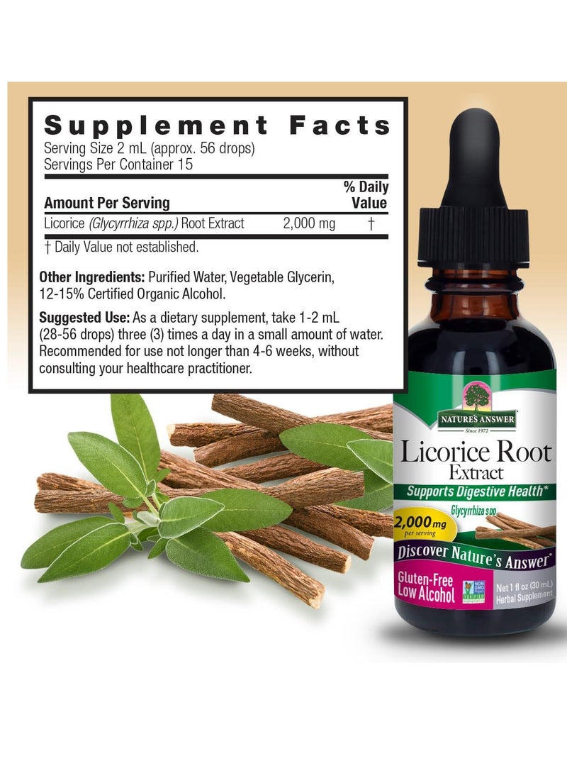 Nature's Answer Licorice Root Calms Facial Oil 30ml