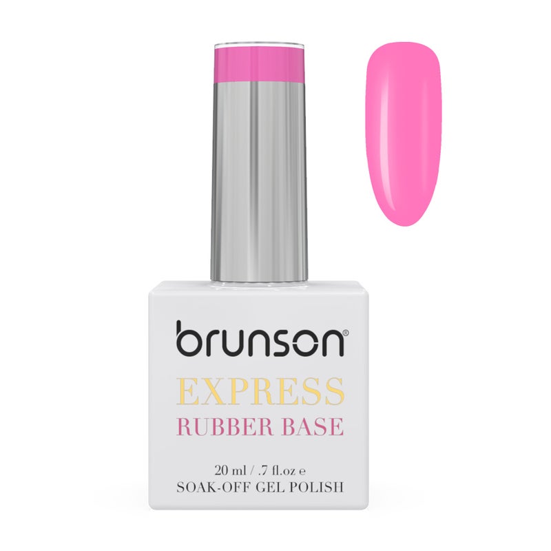 brunson TPO free Rubber Base Gel polish 20ml Soak Off Base Coat for Nail Strengthening Long Lasting Gel Polish Base for Chip Free Shine Brittle Nails UV Rubber base Russian manicure Non Yellowing salon manicure - Image 1