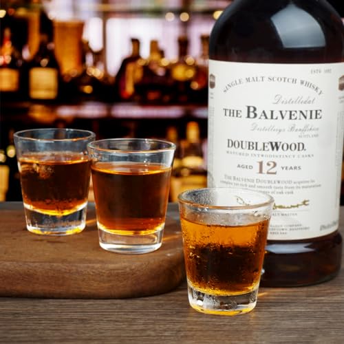 BCnmviku 1.5 oz Shot Glasses Sets with Heavy Base, Clear Shot Glass (4 Pack) - Image 4