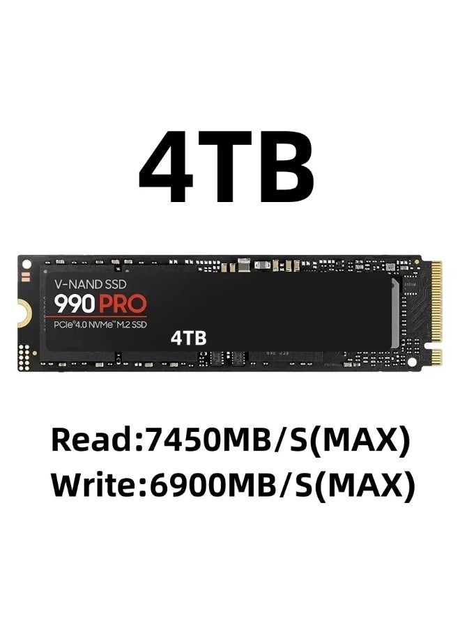 990PRO SSD 4TB M.2 2208 لأجهزة الكمبيوتر المكتبية والمحمولة - Image 1