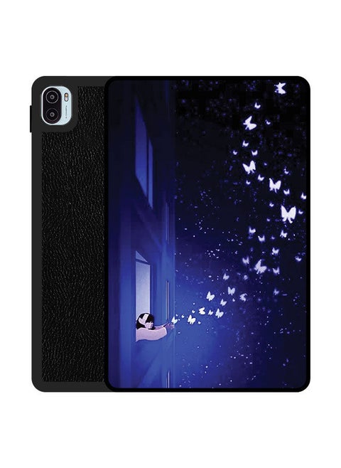 Protective Flip Case Cover For Xiaomi Pad 5/ Pad 5 Pro Girl & Butterfly