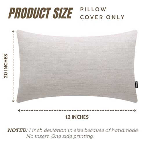TRENDIN Gone Fishing Pillow Cover 20x12 Inch Retro Lakeside Decor Cushion Cover Oblong Pillowcase for Sofa Couch Linen PL1019TR - Image 4