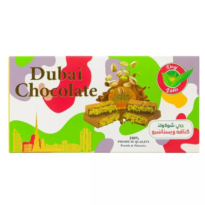 Day Veta Dubai Chocolate With Kunafa And Pistachio Flavor- 200gms - Image 1