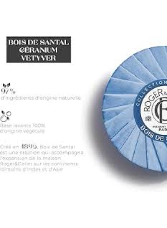 روجر أند غاليت روجر وجاليه بوا دي سانتال صابون العافية 100 جرام - Image 3