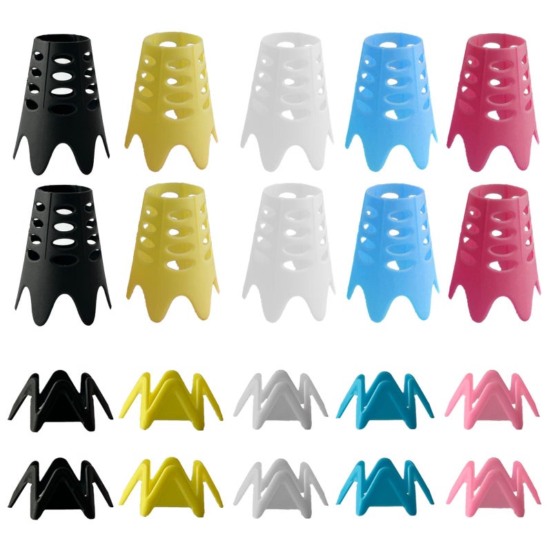 Ruyshu Golf Simulator Tees for Home Indoor Golf Practice Training, Golf Mat Tees for Winter Turf and Driving Range(Mixed Color) - Image 1