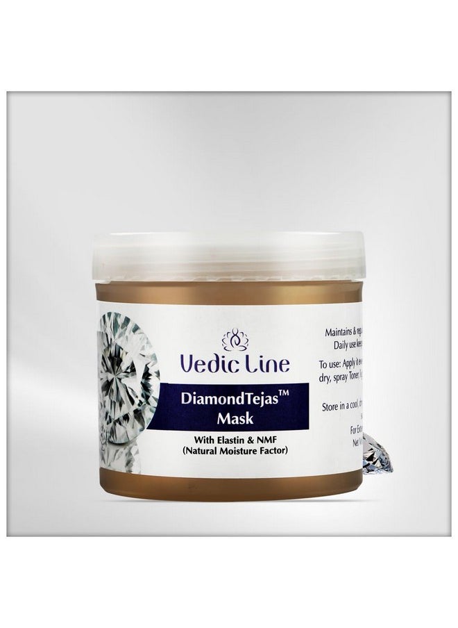 Vedic Line Vedicline Diamond Tejas Face Pack, Reduce Wrinkles, Dark Spots & Scars With Almond Oil, Olive Oil, Shea Butter For Glowing And Radiant Skin,100Ml  - Image 2