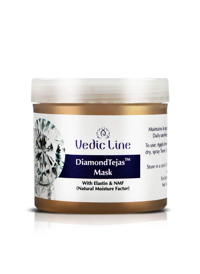 Vedic Line Vedicline Diamond Tejas Face Pack, Reduce Wrinkles, Dark Spots & Scars With Almond Oil, Olive Oil, Shea Butter For Glowing And Radiant Skin,100Ml  - Image 1