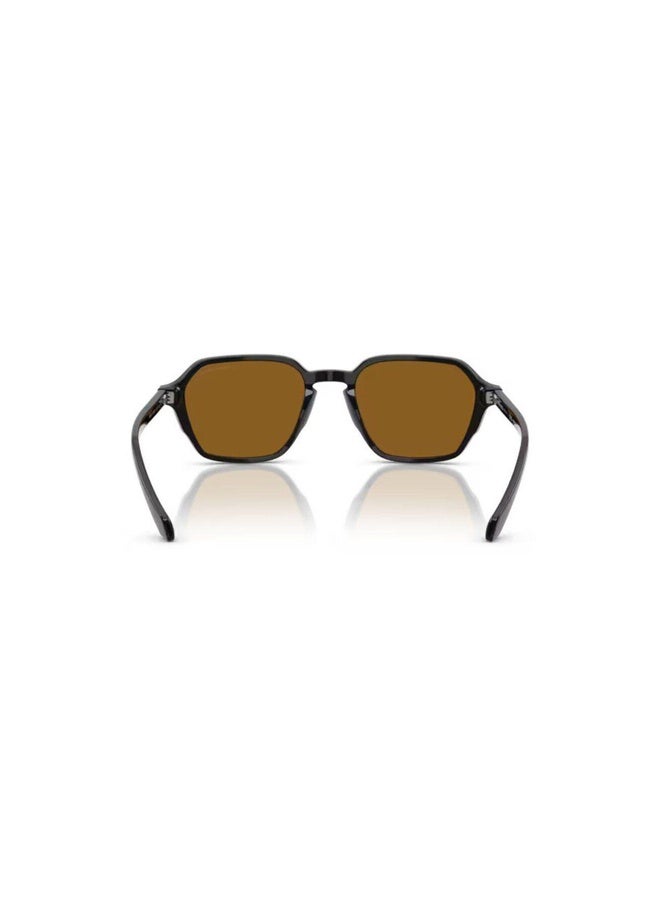 GIORGIO ARMANI Man SQUARE  SUNGLASSES- AR 8220 - lense size:52mm - BLACK - Image 3