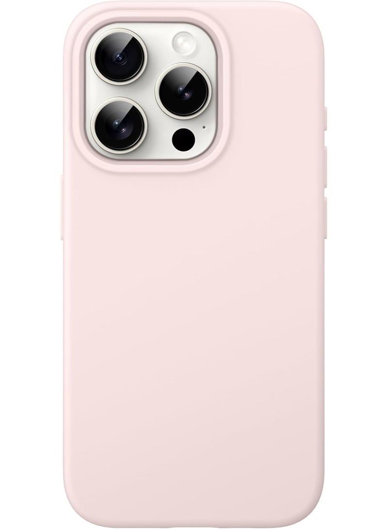 Liquid Silicone Case for iP 15 Pro Max – Soft Touch, Shockproof, Anti-Scratch Protective Phone Cover with Microfiber Lining – Full-Body Protection - Image 1