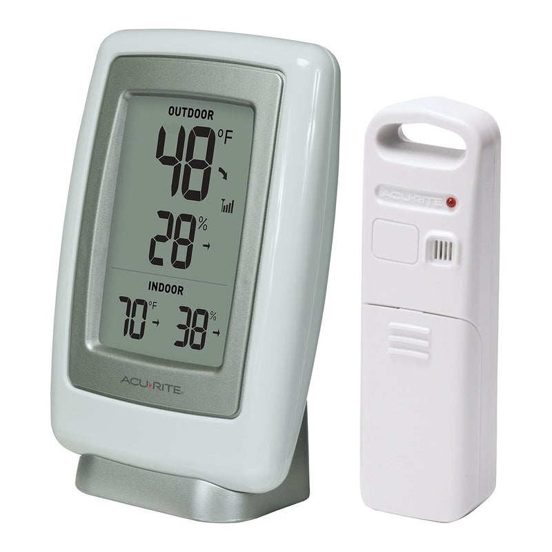 AcuRite 00611A3 Wireless Indoor/Outdoor Thermometer and Humidity Sensor with Digital Display - Image 3