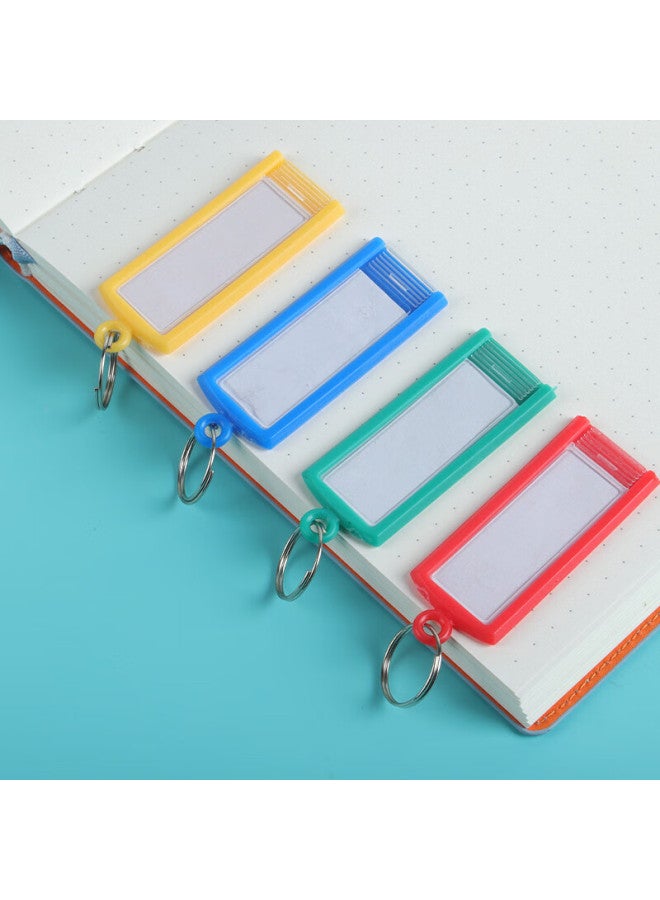 Tango Key Tags Colorful Single-sided Rectangle 50pcs/tube Four-color Pet Tube Packed Tags Hotel Landlord Big Key Custom Classification Tags Easy-to-identify Key Tags - Image 4