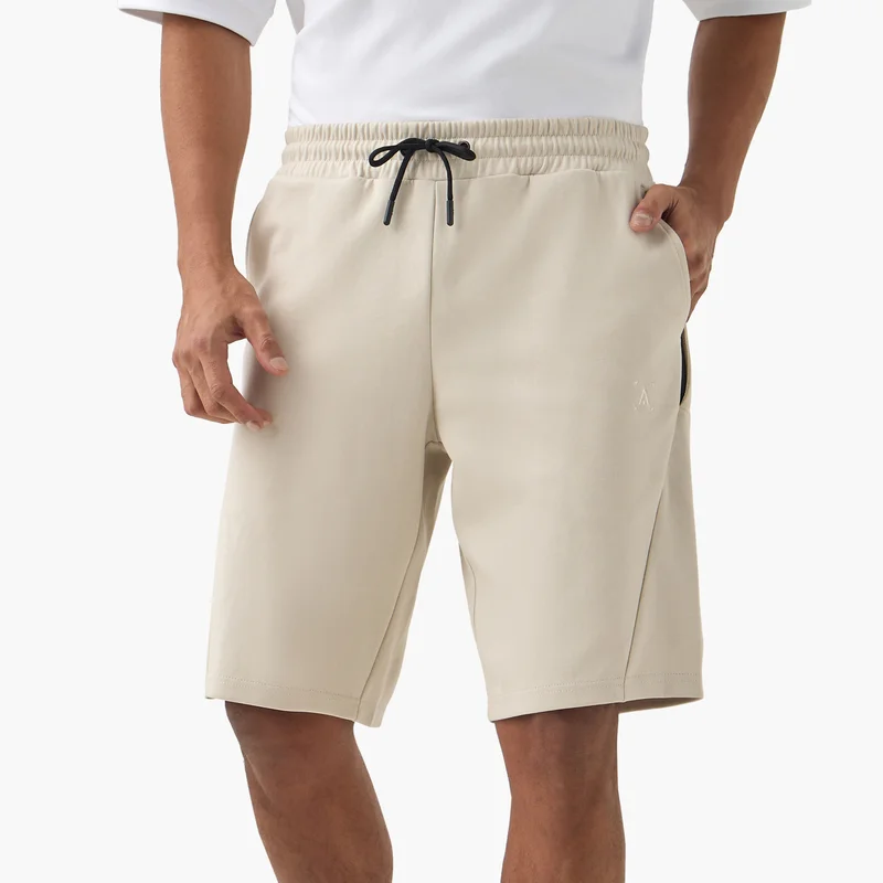 ADOT by Splash Panelled Performance Shorts with Drawstring Closure and Pockets