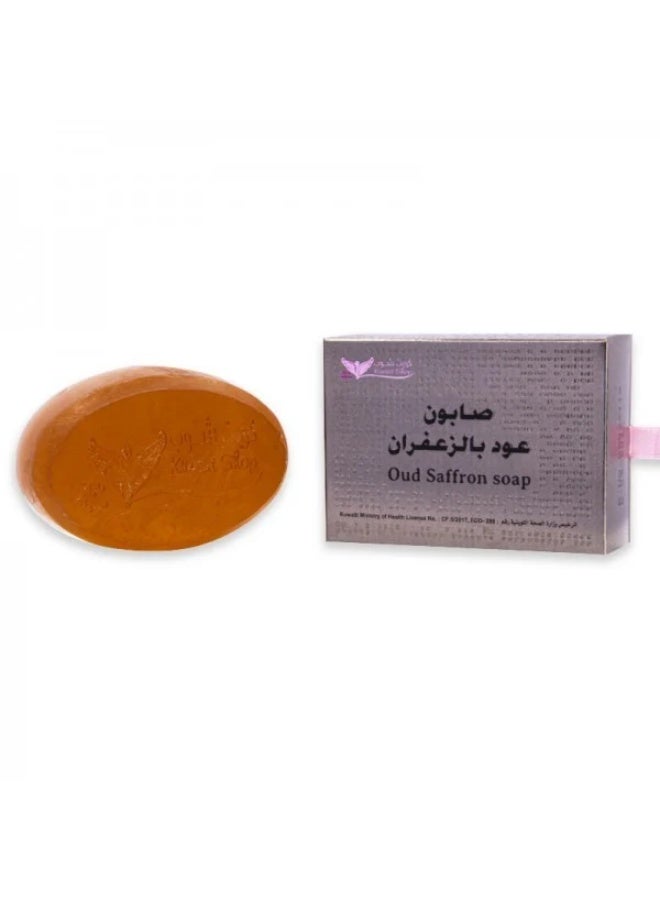 Kuwait Shop Oud soap with saffron 100g