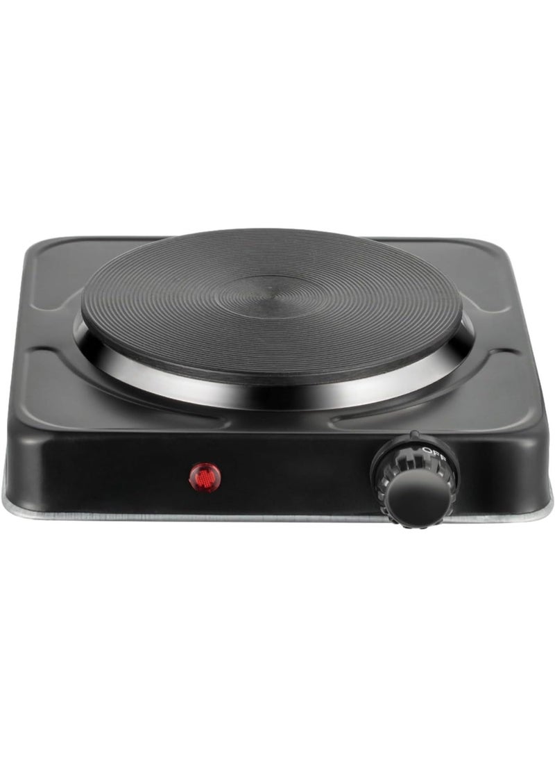 RAF Electric Stove, 1000W Single Hot Plate, Overheat Protection, 5-Level Temperature Control, Non-Stick Heating Plate, Portable Cooking Appliance - Image 4