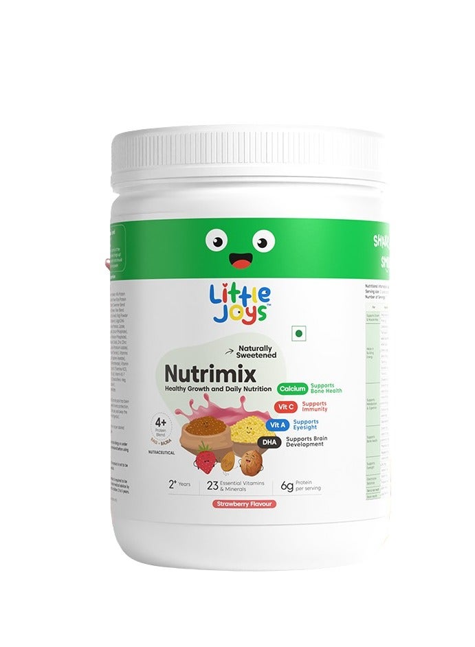 Little Joys Nutrimix Nutrition Powder 2-6 Yrs Strawberry Flavour 350g - Image 1