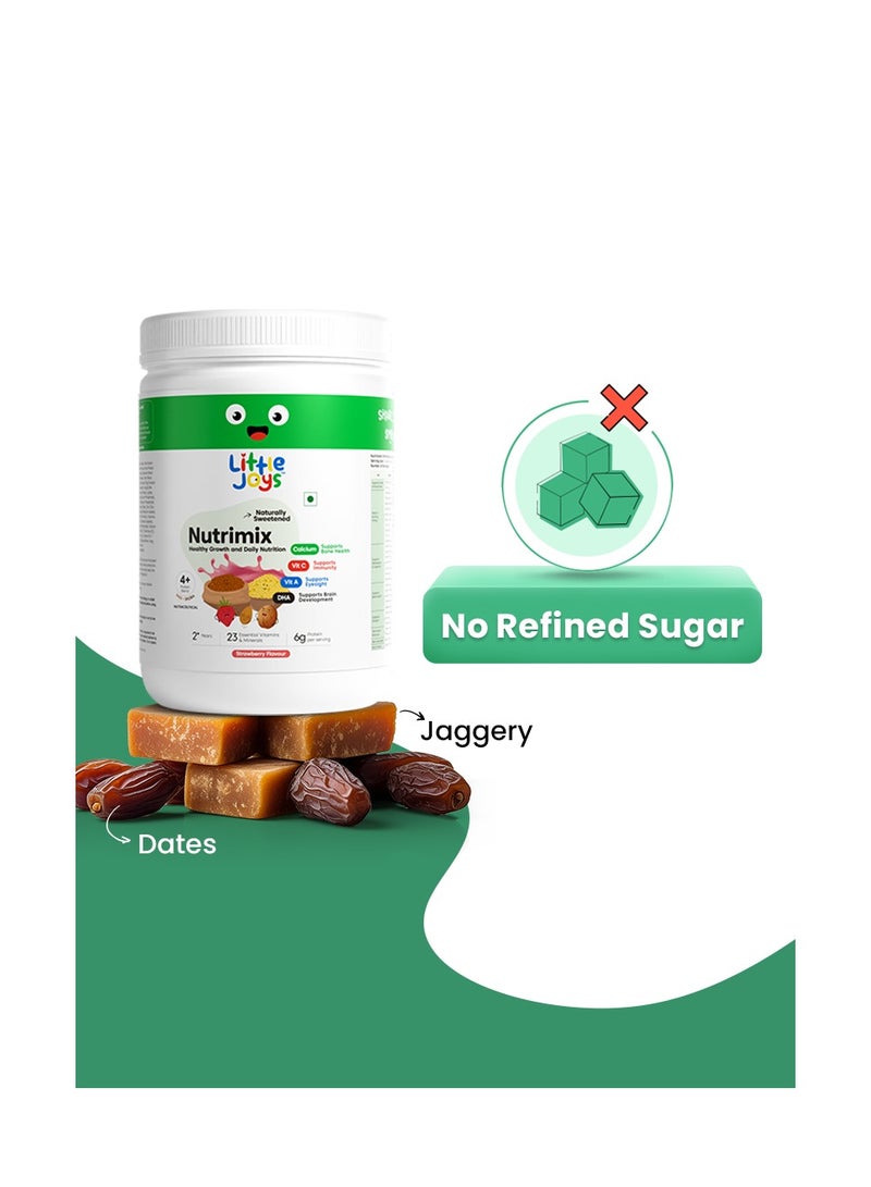 Little Joys Nutrimix Nutrition Powder 2-6 Yrs Strawberry Flavour 350g - Image 2