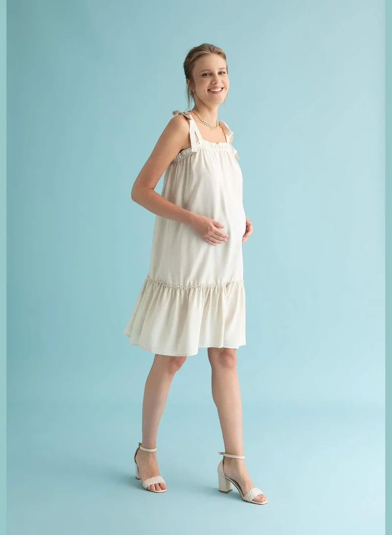 DeFacto Woman Regular Fit Sleeveless Maternity Dress