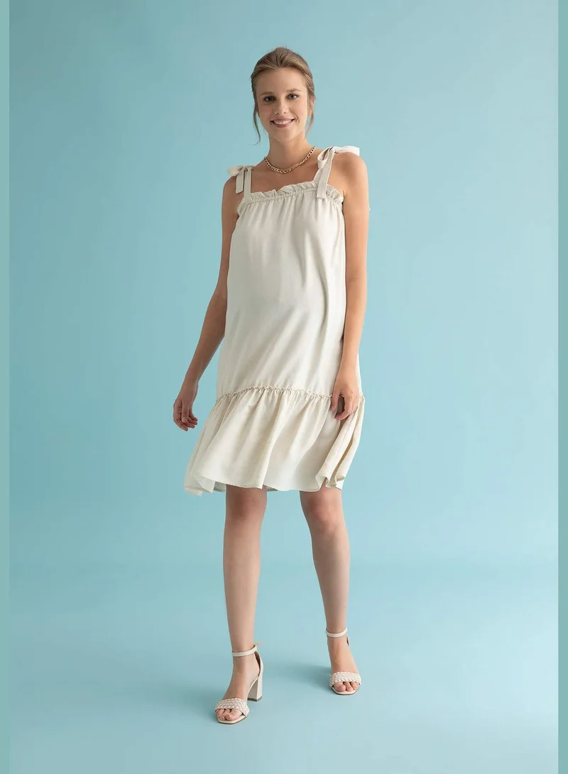 DeFacto Woman Regular Fit Sleeveless Maternity Dress