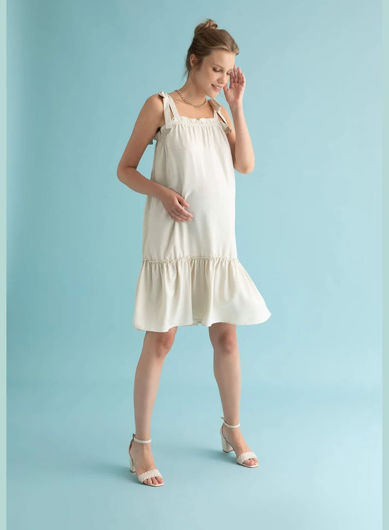 DeFacto Woman Regular Fit Sleeveless Maternity Dress