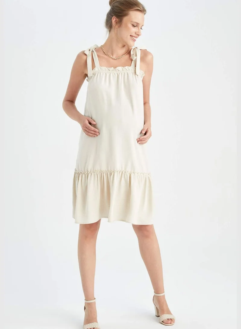 DeFacto Woman Regular Fit Sleeveless Maternity Dress